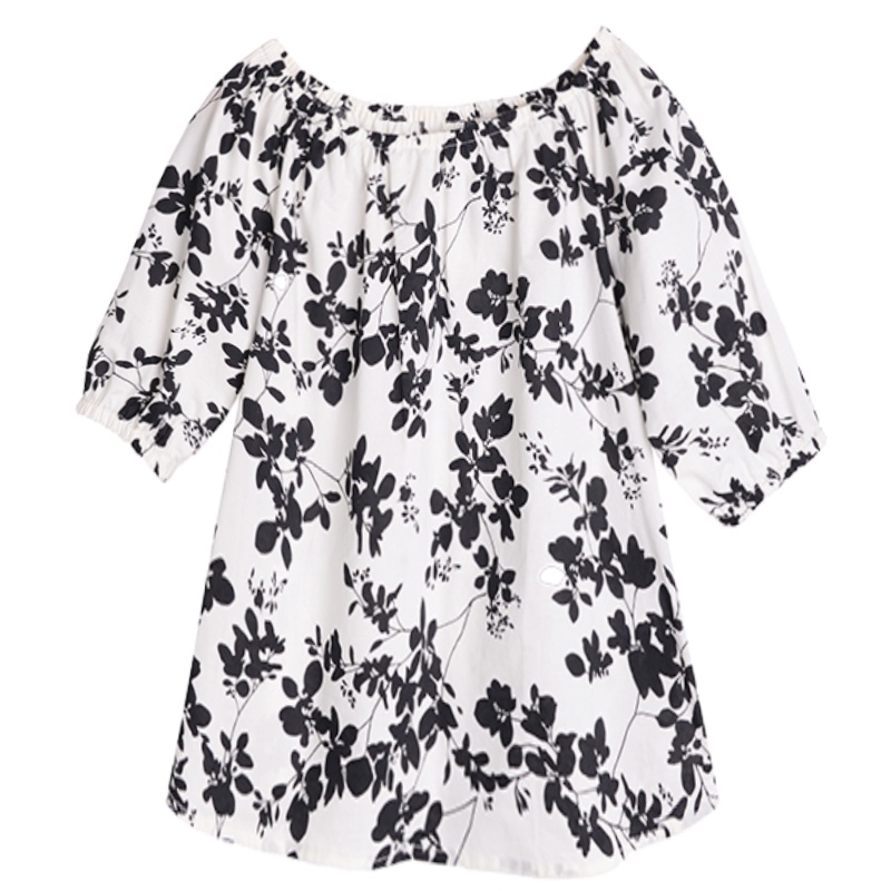 Fat sister was thin suit female large size retro floral shir | BigBuy360 - bigbuy360.vn