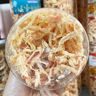 Mực Xé Hấp Nước Dừa Hũ 300Gr