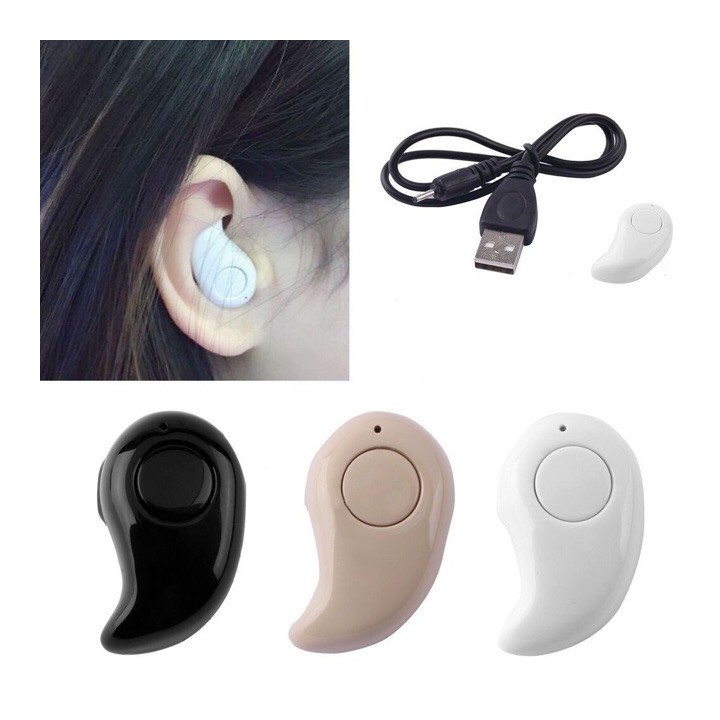 [ SỐC ] Tai nghe bluetooth S530 mini hình giot nước nhét tai có míc đàm thoại 2 chiều | BigBuy360 - bigbuy360.vn