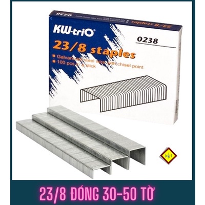 Kim bấm giấy cho máy 50SA và 50LA 23/8 23/10 23/13 23/15 23/17 23/20 23/23 ghim bấm giấy số lớn đinh gim đóng tập