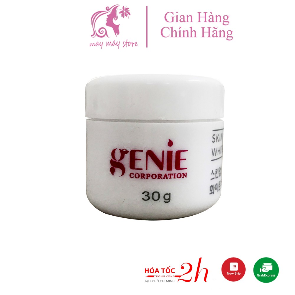 KEM BODY TINH THỂ NƯỚC GENIE SKIN UP SNOW WHITE BODY CREAM MINI 00G