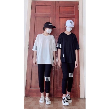 Quần legging 3 sọc