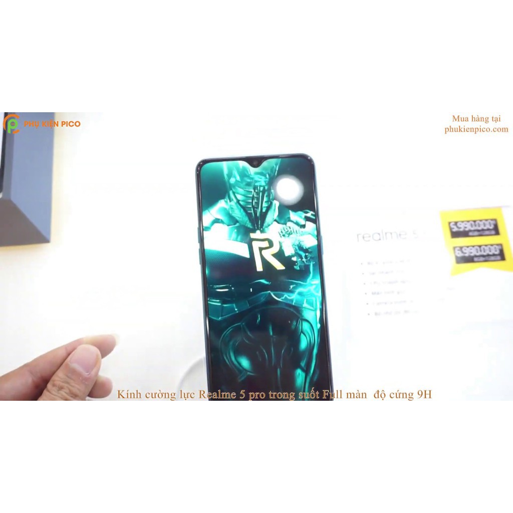 [Freeship50k] Kính cường lực Realme C3/ C3i/ C1/ C2 - Full màn hình- 9D-9H [sale]