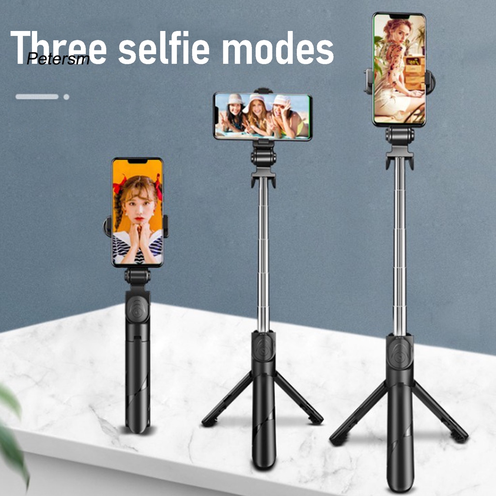 Gậy chụp hình tự sướng có đèn chiếu sáng kết nối bluetooth kiêm giá đỡ ba chân tiện dụng để phát trực tiếp XT05