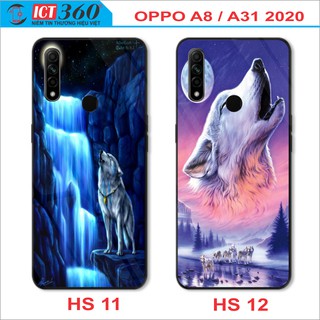 Ốp Lưng Kính OPPO A31 / A8 in Hình 3D - in theo yêu cầu