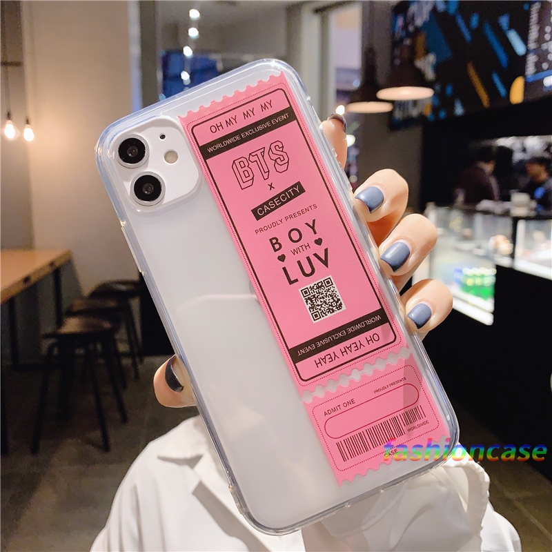 Ốp điện thoại mềm màu trong suốt hình nhóm nhạc nam cho IPhone 7 11 6 6S 8 Plus 12 mini 12 pro max X Se 2020 6SPlus 7Plus 6Plus 8Plus XS