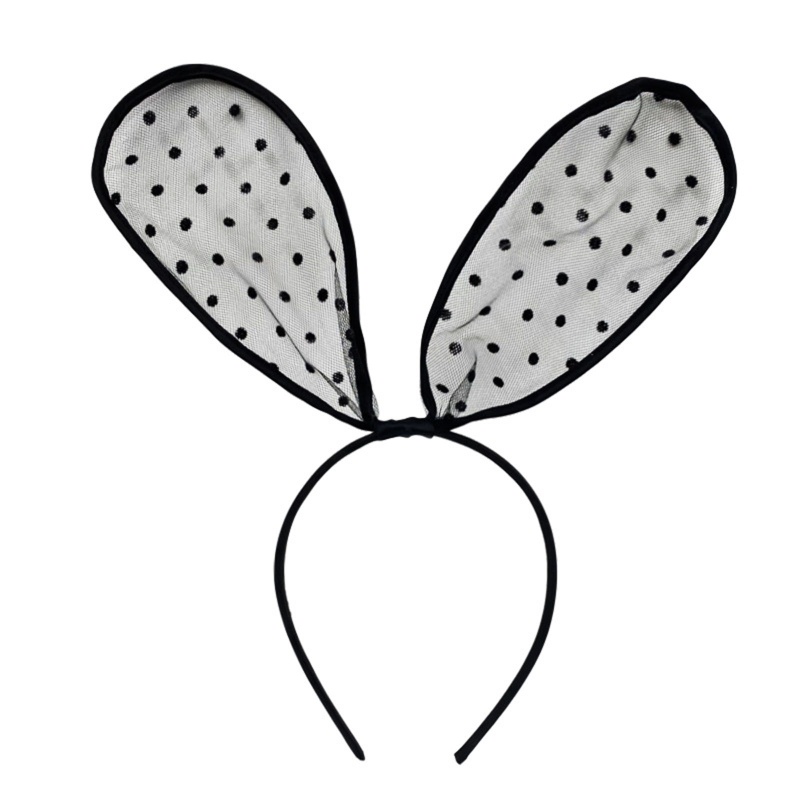 Băng Đô Tai Thỏ Hoạt Hình Hóa Trang Dự Tiệc