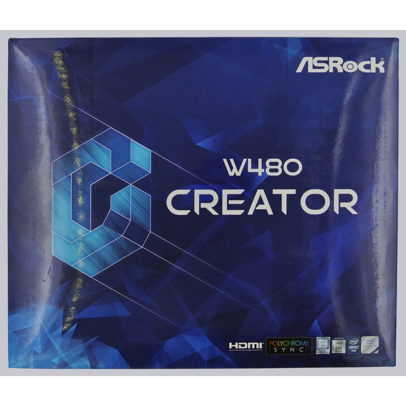 CPU mainstream workstation Intel Xeon W-1250TE và Bo mạch chủ W480 ASRock Creator