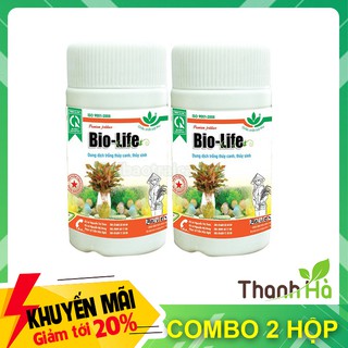 2 chai Dung dịch thủy canh Bio Life trồng cây trong nước 100ml - T48.1