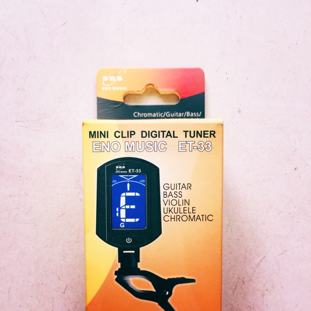 Máy chỉnh dây đàn guitar Tuner ET-33