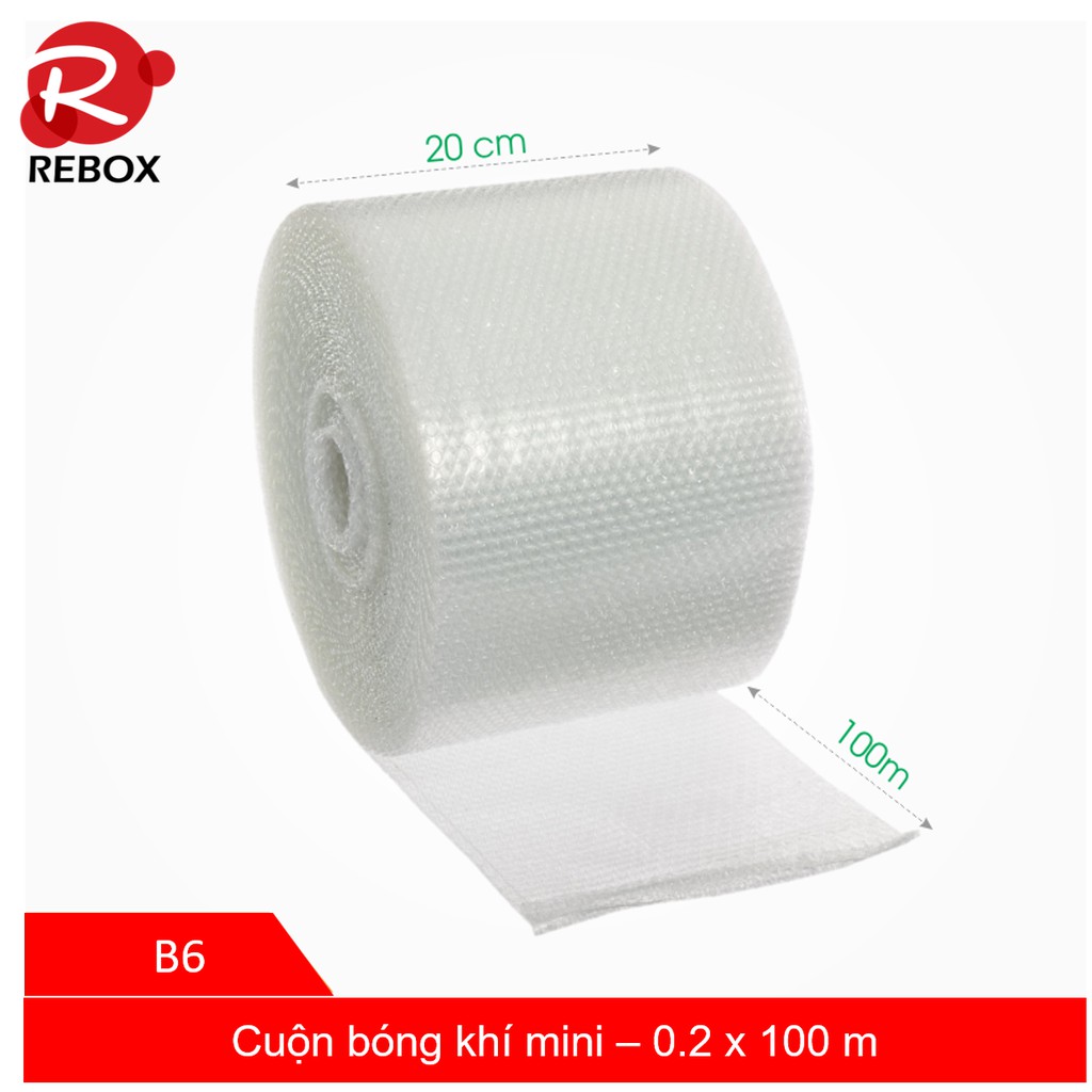 100m x 20 cm  - Cuộn Bóng Khí - Xốp hơi - Xốp nổ - Gói hàng - Bọc hàng