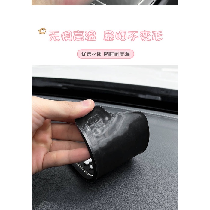 Cartoon Cute Car Temporary Parking Number Plate Creative Personality Car Interior Decoration Car Female Moving Car Temporary Parking Card Female zGRK