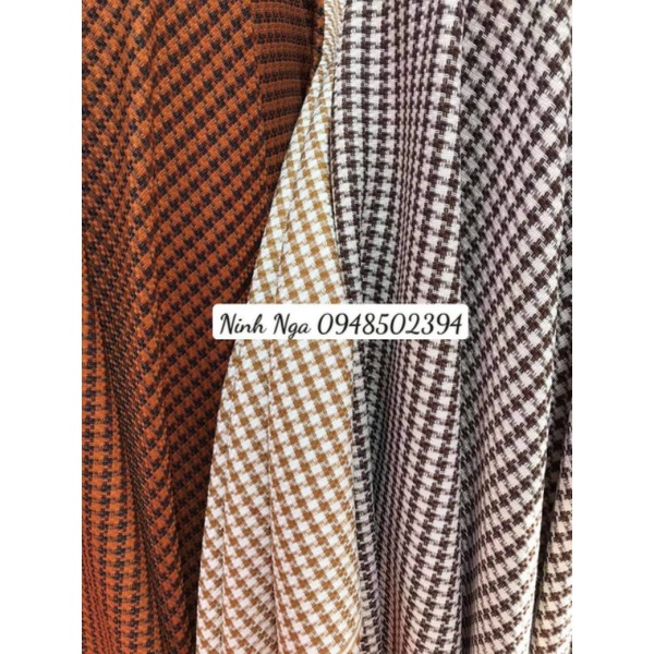 vải dạ tex kẻ