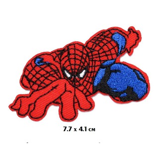 Sticker vải, patch ủi người nhện dán quần áo