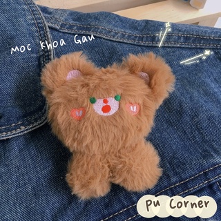 Móc khoá gấu siêu mịn đáng yêu