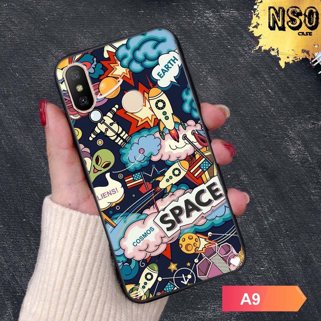 [ NEW ] Ốp Xiaomi Redmi 6X - MI A2 - Xiaomi Redmi 6 Pro - Mi A2 Lite in hình phi hành gia chất