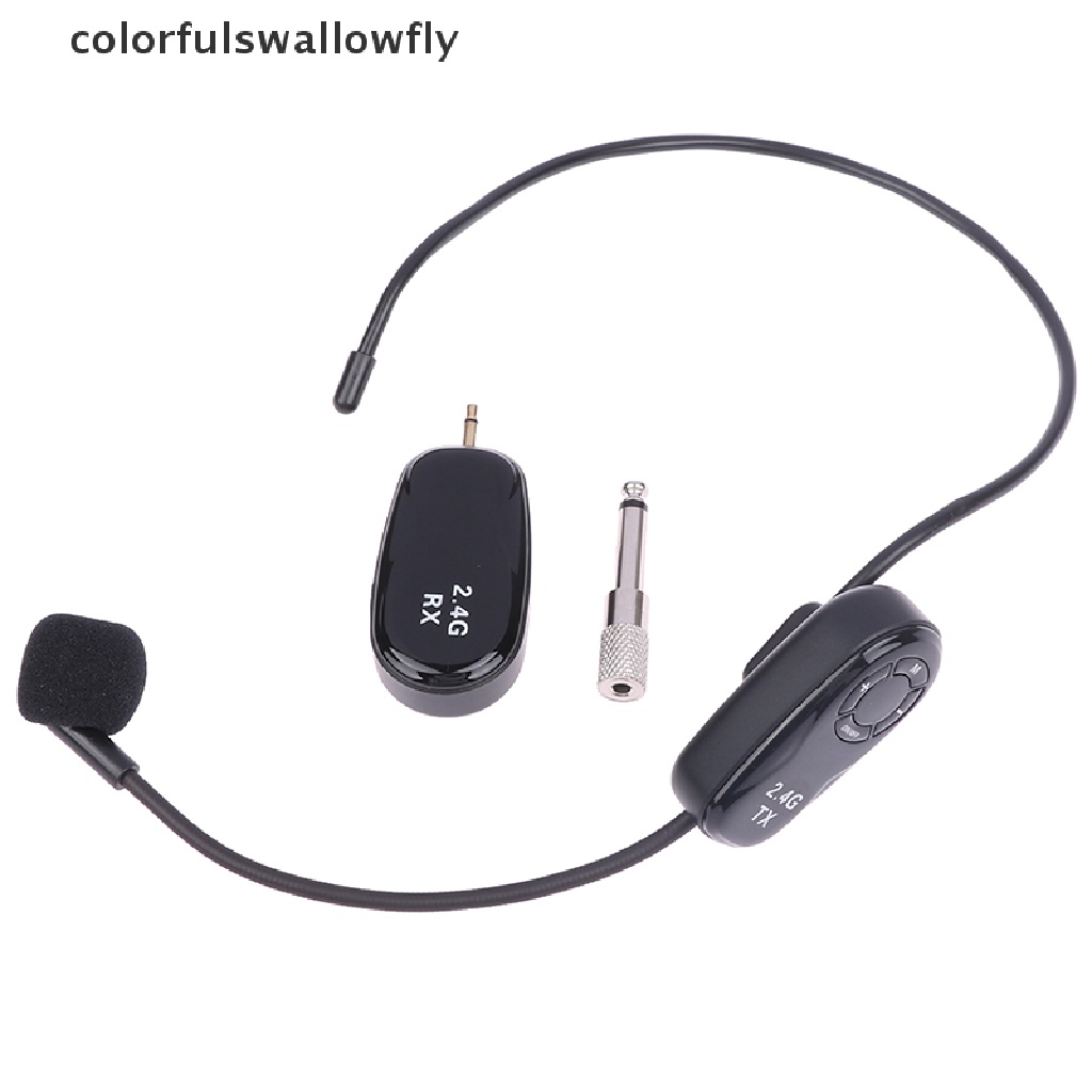 Micro Không Dây 2.4G Nhiều Màu Sắc Kèm Thiết Bị Nhận Tín Hiệu Cho Bộ Khuếch Đại Giọng Nói C