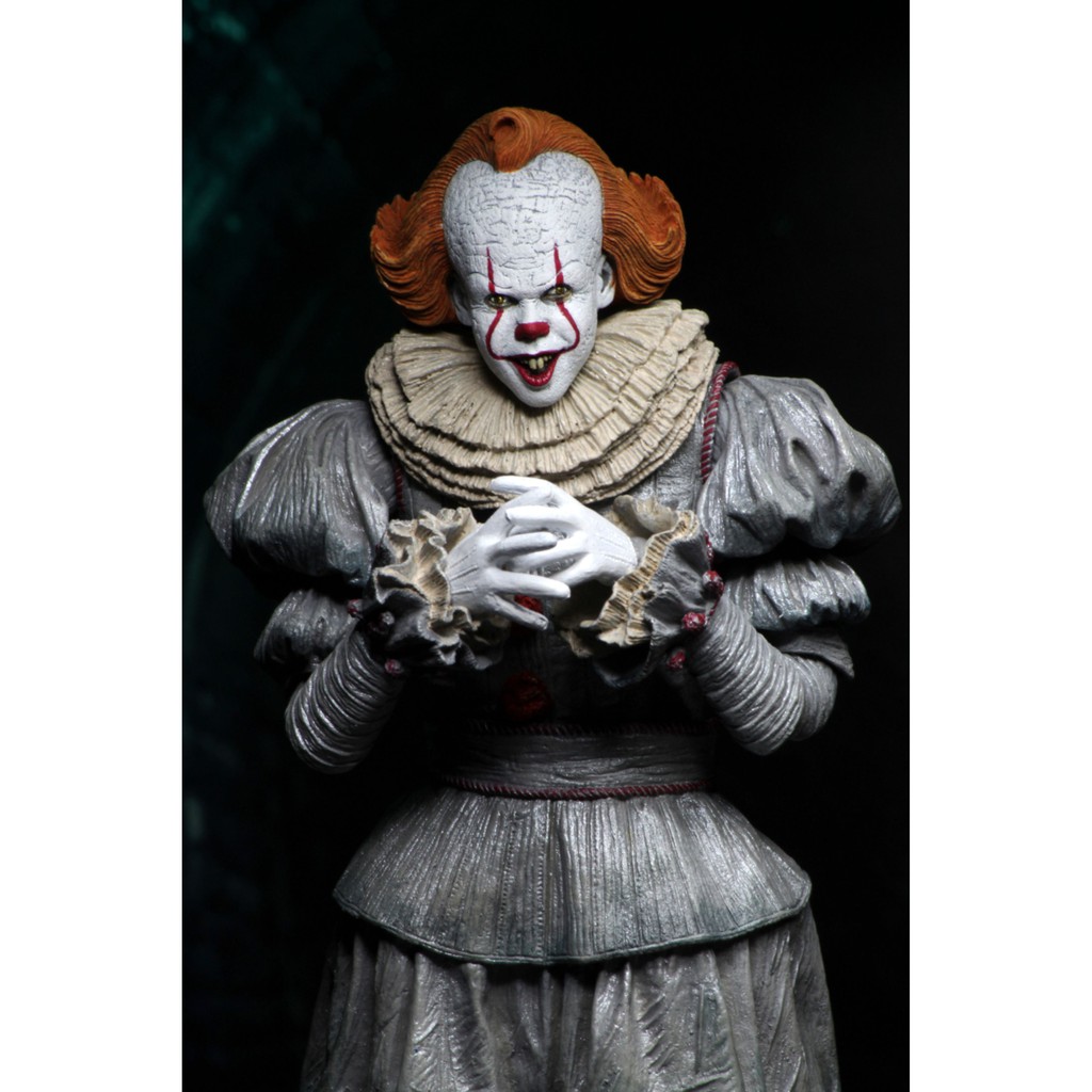 GIÁ HỦY DIỆT Mô Hình Chú Hề Ma Quái Pennywise Có Khớp Cử Động Neca