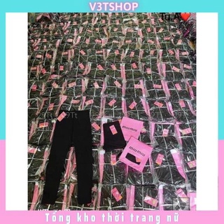 🤎🤎quần leging miumiu chất umi hàn _v3tshop