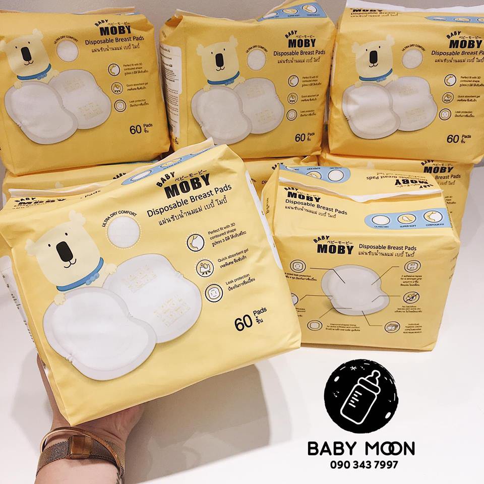 MIẾNG THẤM SỮA MOBY