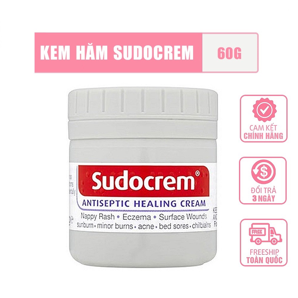 Kem chống hăm tã Sudocrem ( 60g/125g)— Nhập khẩu chính hãng.