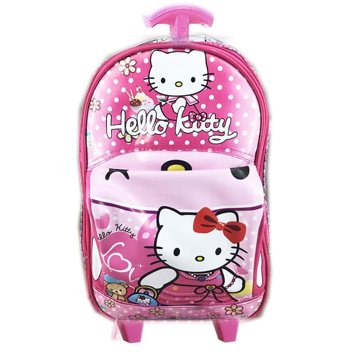Vali Kéo Hình Hello Kitty 3d 4 Trong 1 Ly947