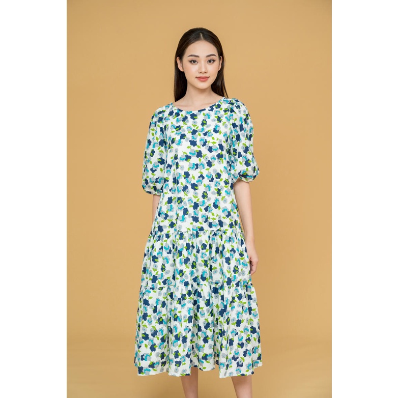 De Leah - Đầm Suông A Tay Bồng - Thời Trang Thiết Kế