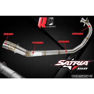 Cổ pô r8 ( chính hãng ) Raider / Satria { Đủ from - Đủ size }