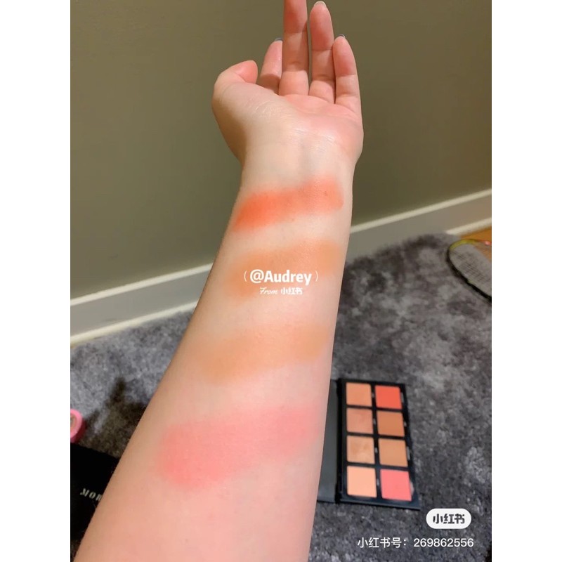 Bảng má hồng MORPHE 8W Warm Master Blush Palette