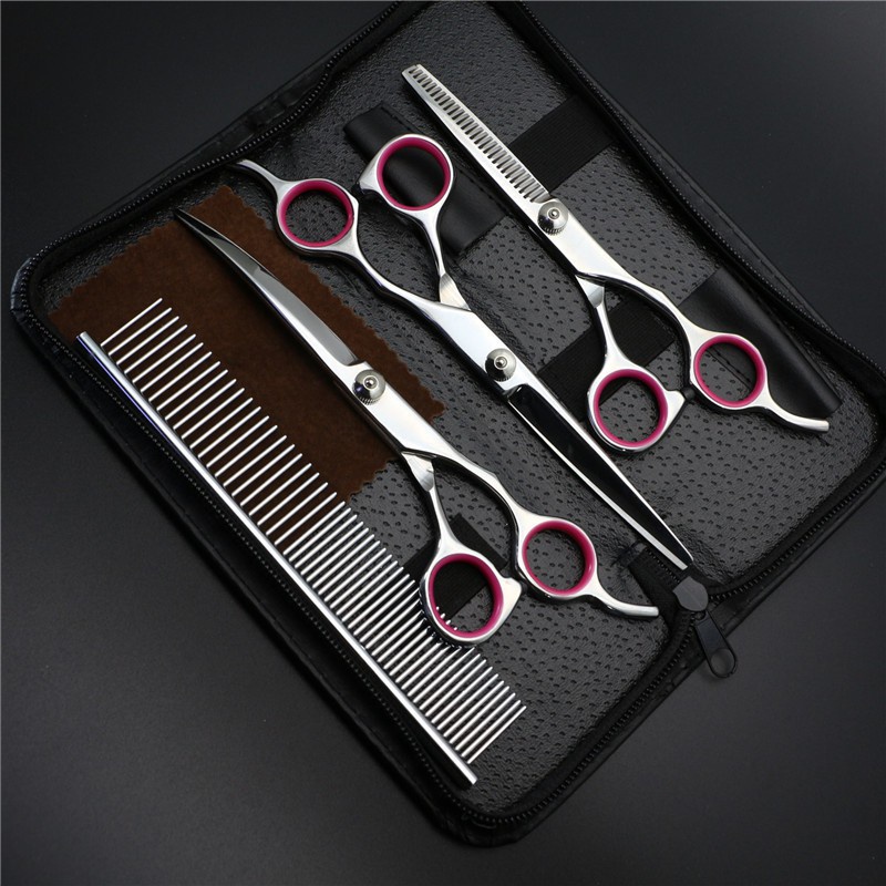 Set dụng cụ kéo cắt tỉa lông cho thú cưng tiện lơi (có bán lẻ)