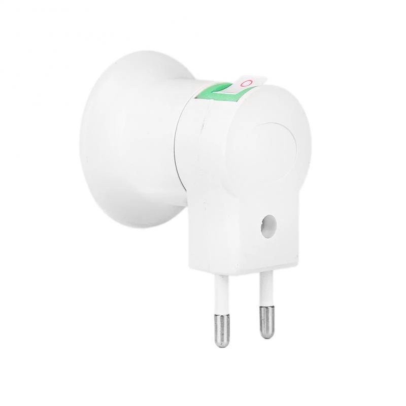Chuôi Bóng Đèn E27 220v Gắn Tường Có Công Tắc Bật / Tắt Tiện Dụng
