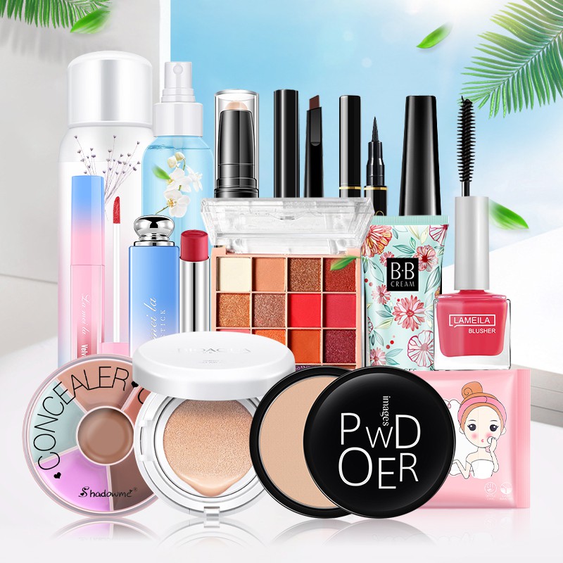  Bộ trang điểm 15 món cao cấp-URBXXM-T15+URB6SZX-01