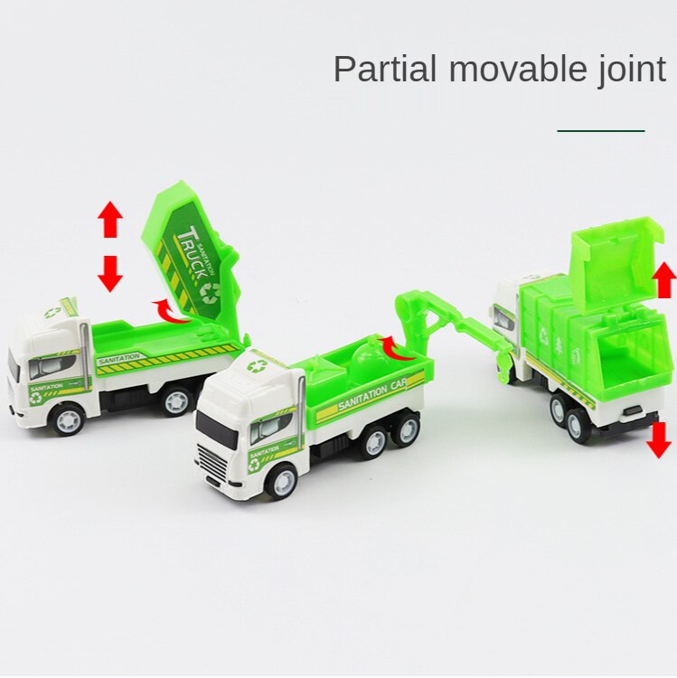 1 Xe Tải Đồ Chơi Mini Bằng Nhựa Màu Ngẫu Nhiên Cho Bé