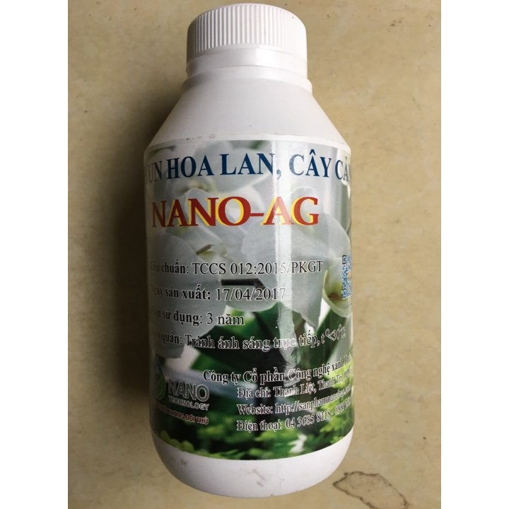 Nano Bạc Ag - Phòng trị nấm, vi khuẩn