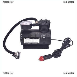 ❤Bơm Lốp Xe Hơi Mini 300Psi C300 12V Chuyên Dụng