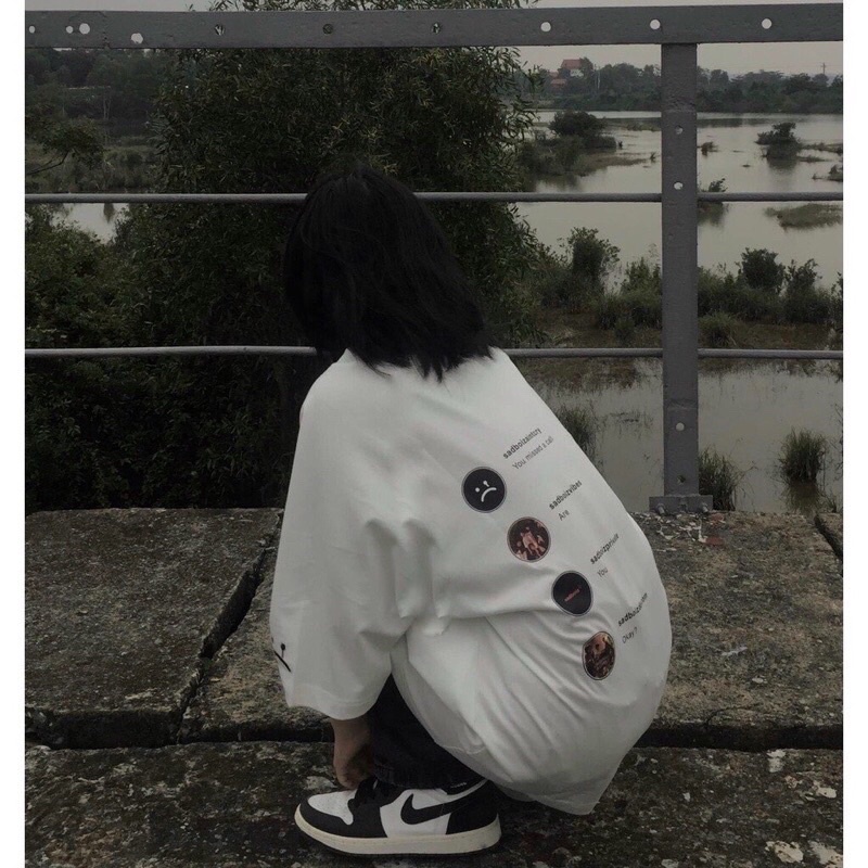 Áo thun tay lỡ sadboiz sadboy sadboizaintcry why are You 2022 unisex nam nữ ullzang