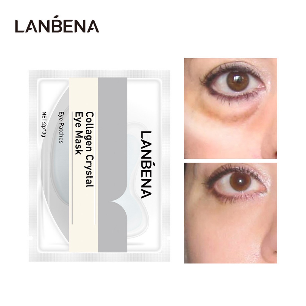 MẶT NẠ MẮT COLLAGEN ✨LANBENA✨ Mask Giảm Quầng Thâm, Bọng Mắt, Làm Săn Chắc Da Chống Nếp Nhăn Và Lão Hóa | BigBuy360 - bigbuy360.vn