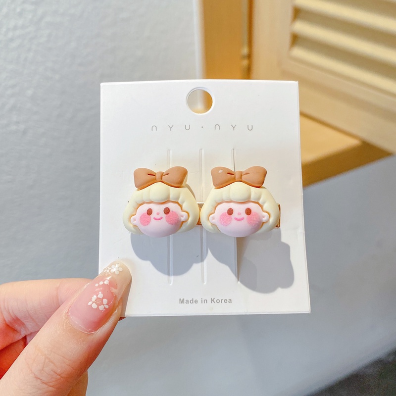 Kẹp tóc thiết kế hình chú gấu nhỏ dễ thương dành cho nữ