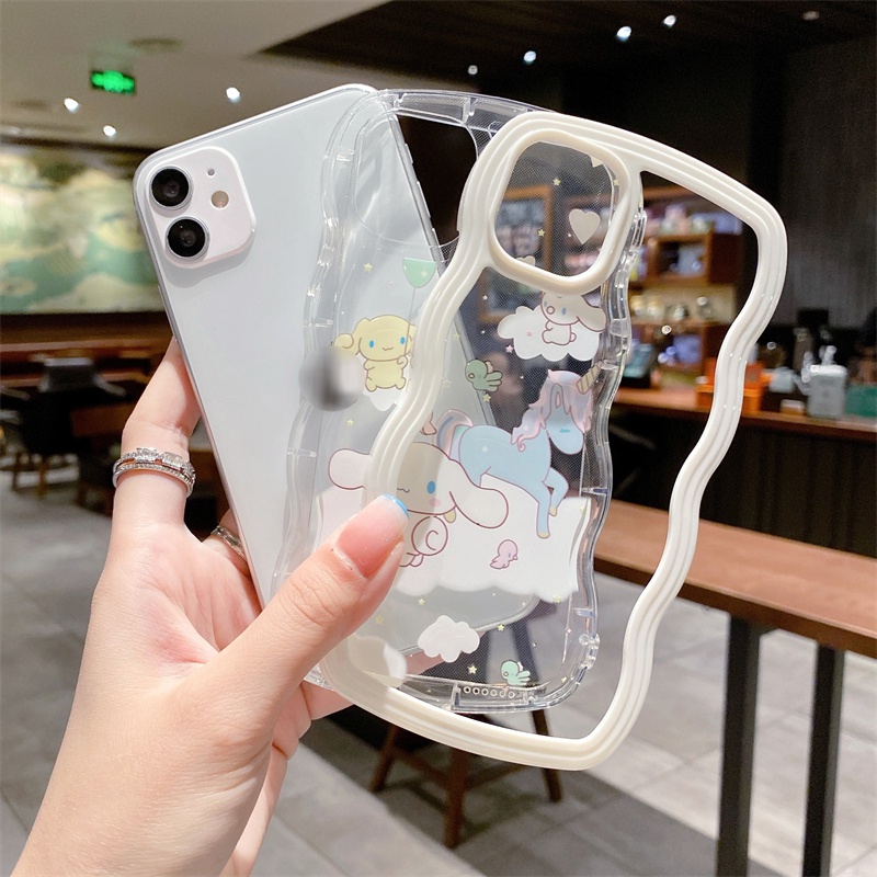 Ốp Điện Thoại TPU Mềm Trong Suốt Họa Tiết Hoạt Hình Cho iPhone 13 12 11 Pro Max XS Max XR X 8 7 Plus