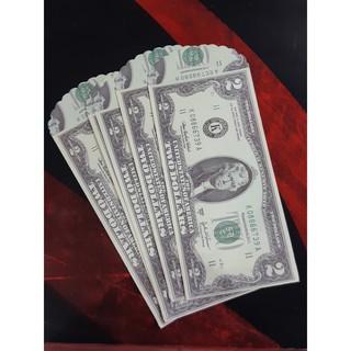 Bao lì xì hình USD: 9k/xấp/10 cái