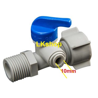 Van chia nước nguồn ra ống phi 10mm cho máy lọc RO