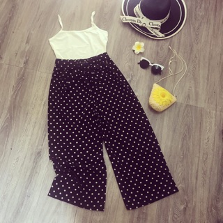 Set áo dây dây quần ống sớ