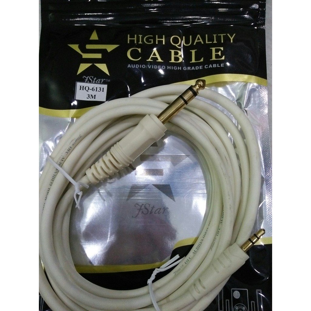 Dây chuyển jack 3.5ly sang jack 6 ly