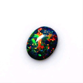 Kalmaya Đá opal Đen Châu Phi Đầy Đủ Lọ