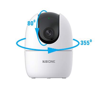 Camera IP Wifi KBONE KN - H41P 4.0MP Siêu Nét, Xoay 360, Âm Thanh 2 Chiều, Tích Hợp Còi Báo Động