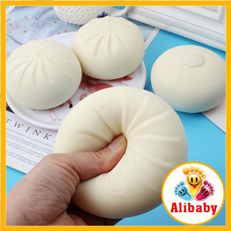 Đồ chơi giảm stress squishy bánh bao mochi squishi giá rẻ silicon giải tỏa căng thẳng E998