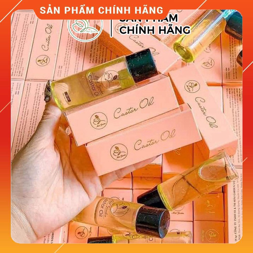 Dầu Tẩy Trang Mắt Môi Mini Garden Castor Oil 30ML PV1009