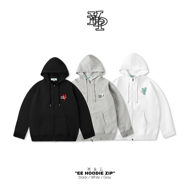 “EE” Hoodie Zip