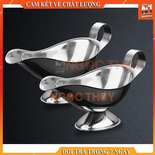 Thuyền rót nước sốt inox cao cấp