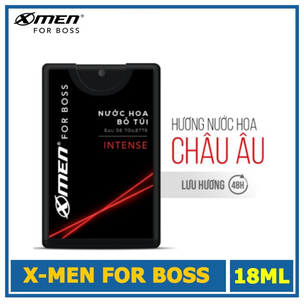 Nước hoa bỏ túi Xmen for Boss Intense 18ml - NPP LỘC PHÁT